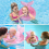 Baby Swimming Ring Seat Inflatable Mermaid 2