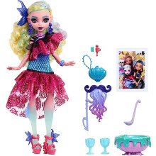 Lagoona Blue Doll in Monster Ball Party Dress with Themed Accessories Like Balloons