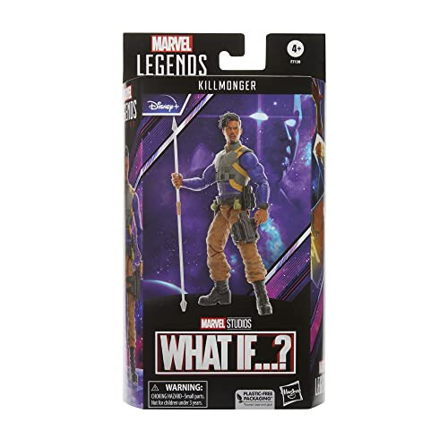 Hasbro Marvel Legends Series Killmonger, What If…? 15 CM Action Figures 1