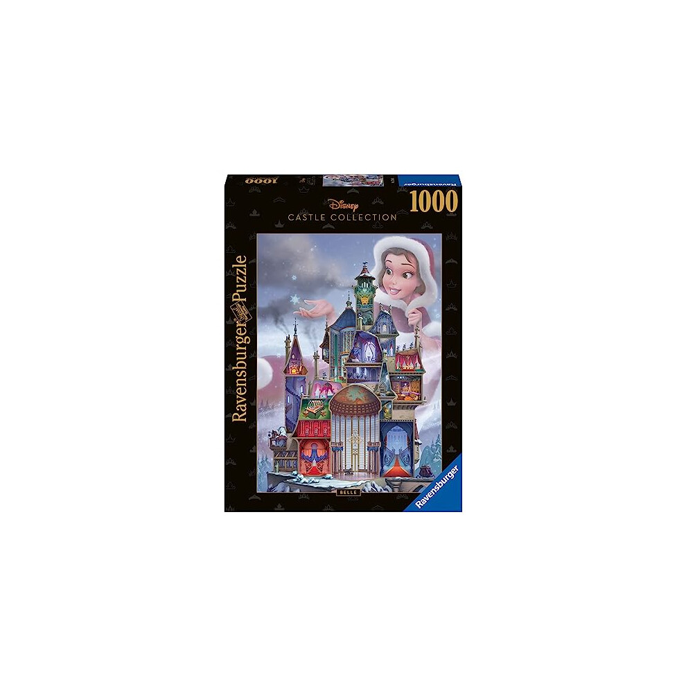 Disney Belle Castles -1000 Piece Jigsaw Puzzle for Adults and Kids Age 12 Years Up