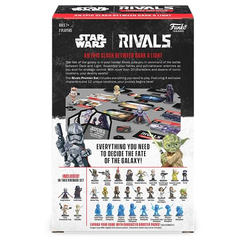 Funko GAMES Star Wars Rivals S1 Premier Set 1