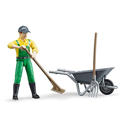 Bruder Farmer Figure and Accessories Set