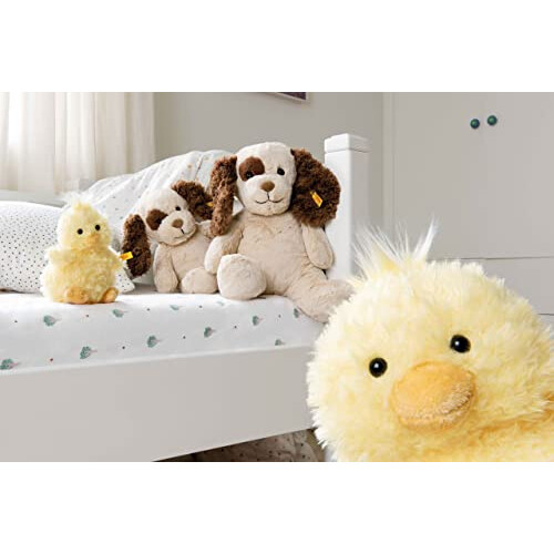 Steiff 083594 Soft Cuddly Friends Peppi whelp, cream, 28 cm 2