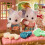Sylvanian Families Latte Cat Family 7