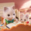 Sylvanian Families Latte Cat Family 6