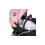 Roma Dolls Pram 2 Piece Bedding Set - white and pink rose 1