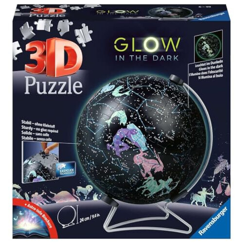 Ravensburger Puzzle 3D 180 pièce(s) Globe phosphorescent