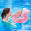 Baby Swimming Ring Seat Inflatable Mermaid 4
