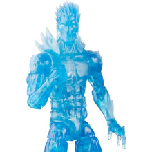 Hasbro Marvel Legends Serie 15 cm Actiefiguur Iceman, Premium Ontwerp, 1 Figuur, 2 Accessoires, 2 Build-A-Figure Onderdelen, Blauw