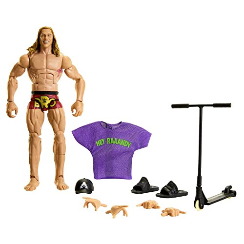 WWE Action Figures WWE Elite Riddle Figure with Accessories Collectible Gifts HKN74 on OnBuy