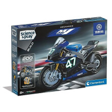 75084 Play Yamaha Motorbike M1-Building Set, Mechanics, Scientific, Science Kit for Kids 8 Years, STEM Toys, English Version, Made in Italy