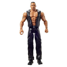 The Rock Basic Action Figure, Posable 6-inch Collectible for Ages 6 Years Old & Up, HDC94