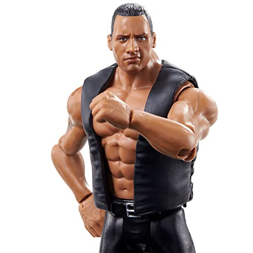 WWE Mattel WWE Basic Actionfigur, Poserbar 15 cm Samlarfigur för 6 år och uppåt 2