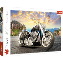 Trefl Black Black Motorcycle 500 Piece puzzle puzzle Red 19 ""x13"" ""Stampa fai da te Fun creativo puzzle classico per adulti e bambini di 10 anni