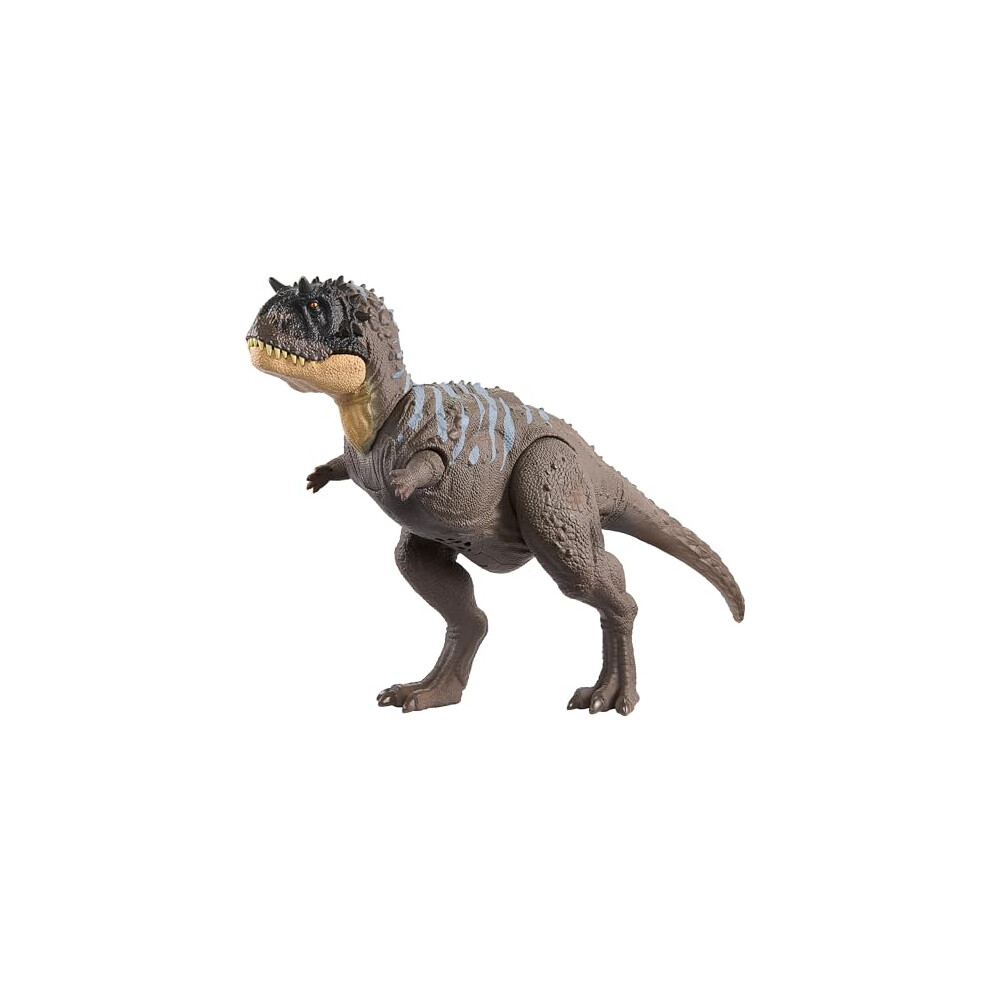 Wild Roar Ekrixinatosaurus Dinosaur Figure with Continuing Roar Sound & Attack Action, Posable Physical Toy & Digital Play, HTK70