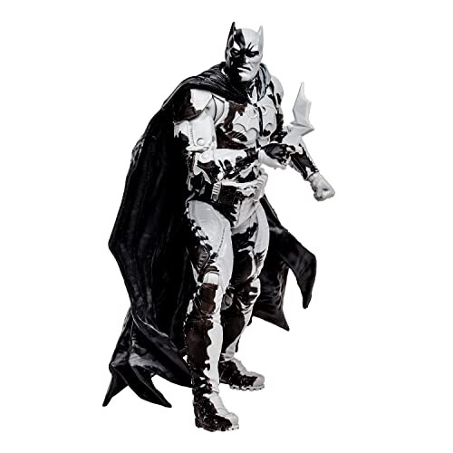 Figurina Black Adam Batman Variant Line Art - McFarlane Toys - DC Comics - 18 cm 2
