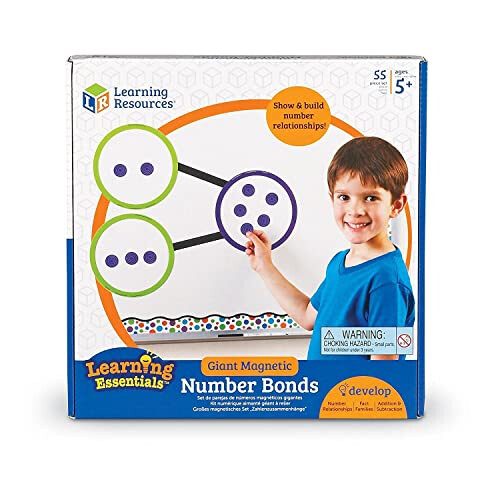 Learning Resources Number Bonds Magnetic Demonstration Set 2