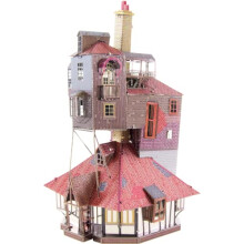 Metal Earth Fascinations Harry Potter Burrow i farve 3D Metal Model Kit