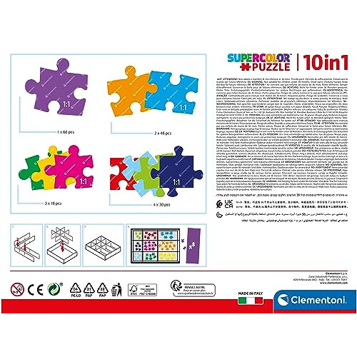 Clementoni 10-in-1-Puzzle. Paw Patrol 20270 2