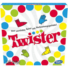 Play-Doh 98831398, Party Families and Children, Twister 6 Years, Classic Game for Indoor and Outdoor Use, Single, multicoloured, Includes 1 twister