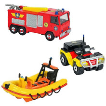 Dickie  -Spielzeug 203099629 – Fireman Sam vehicle set – Assorted Colours
