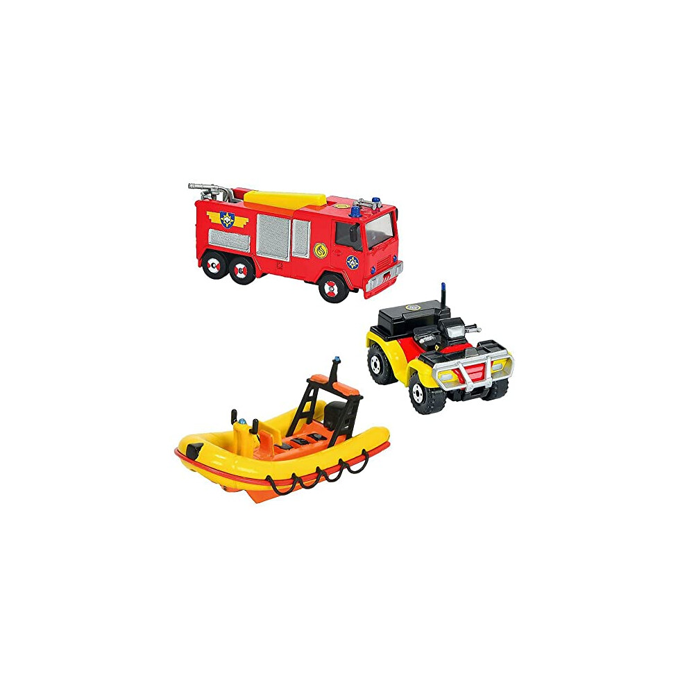 Dickie Â -Spielzeug 203099629Â âÂ Fireman Sam vehicle setÂ âÂ Assorted Colours