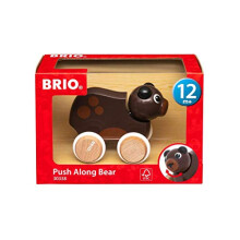 Giocattolo da spingere Orso - BRIO - 30338 - Legno - Unisex - 12 mesi e oltre