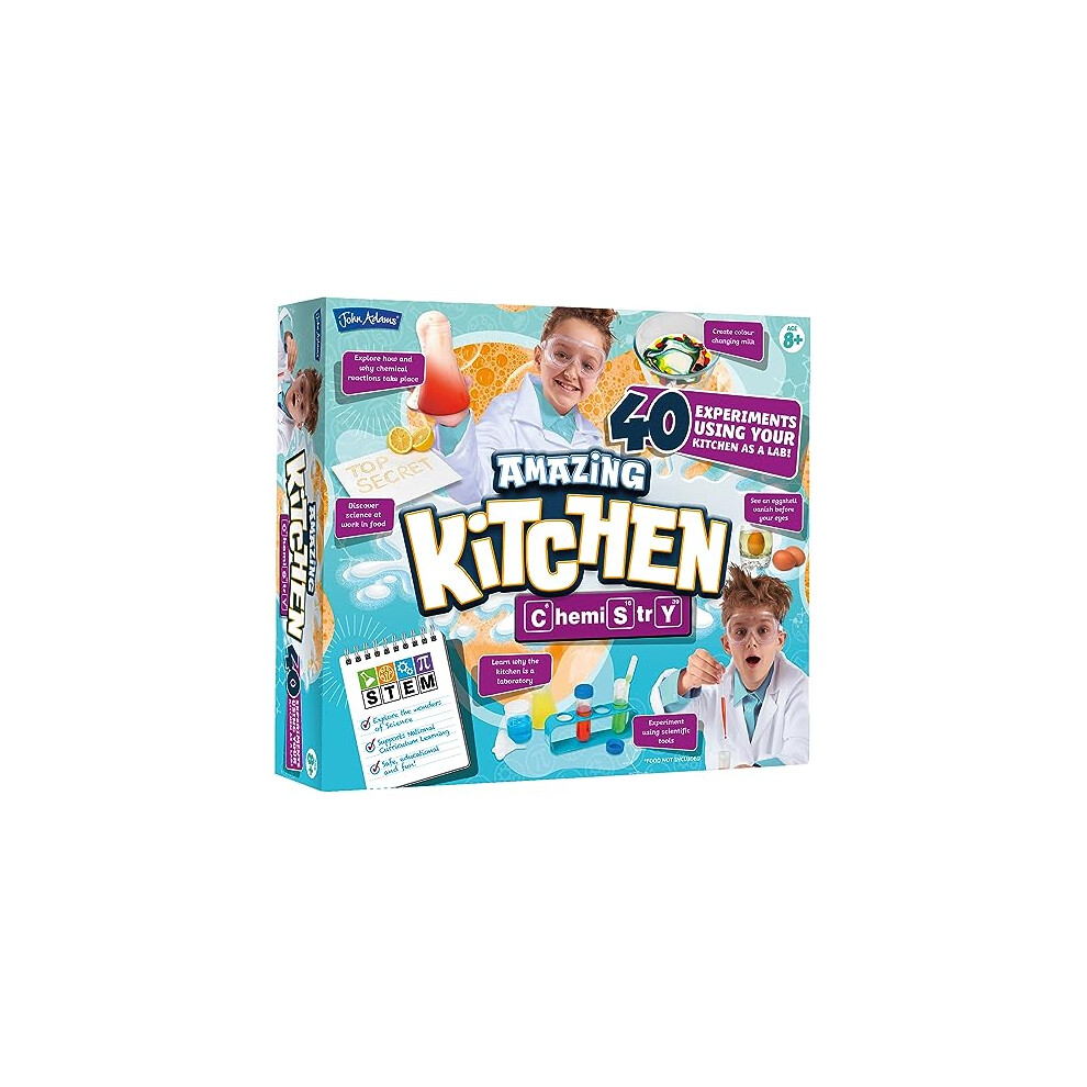 | Amazing Kitchen Chemistry: Cooking up scientific fun in the kitchen!| Kids Science | STEM/ STEAM | Ages 8+