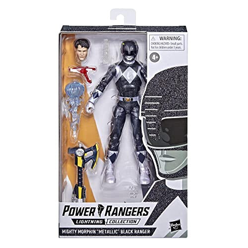 Power Rangers Lightning Collection - Black Ranger,6-inch 1