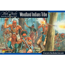 Black Powder - American War Of Independence - Woodland Indians Tribe (28mm) - Tabletop Miniatures Wargame