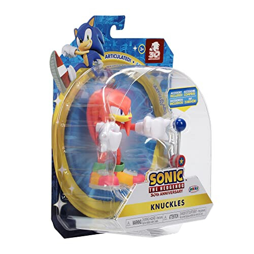 Sonic The Hedgehog Sonic der Igel 10 cm Figur Modern Knuckles mit blauem Checkpoint 2