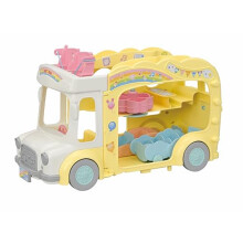 - 5744 Rainbow Fun Nursery Bus - Dollhouse Playsets - Board Game