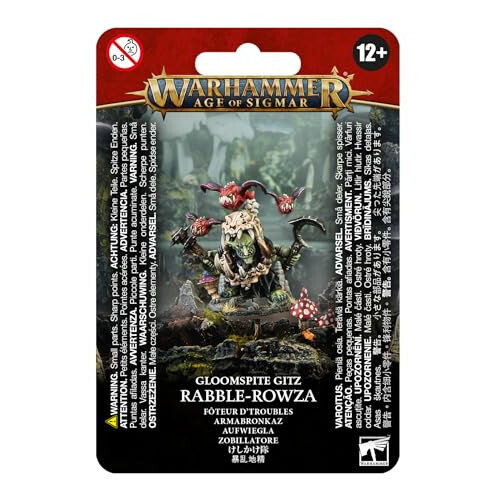 Games Workshop Warhammer AoS - Ironjawz Orruk Rabble-rowza