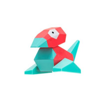 Figurine de Combat Pokémon PKW3004 - Porygon - Figurine Officielle