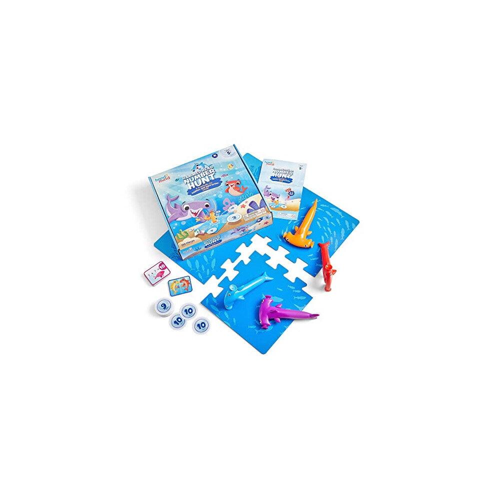 Hammerhead Number Hunt Game, Maths Game for Kids, Addition and Subtraction Educational Game, Maths Games for 5 Year Olds