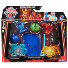 6066988 Revolution' 2023 Battle Pack with 5 Balls, Individually Assembled Action Figures with Character Cards to Collect, Different Variations, for
