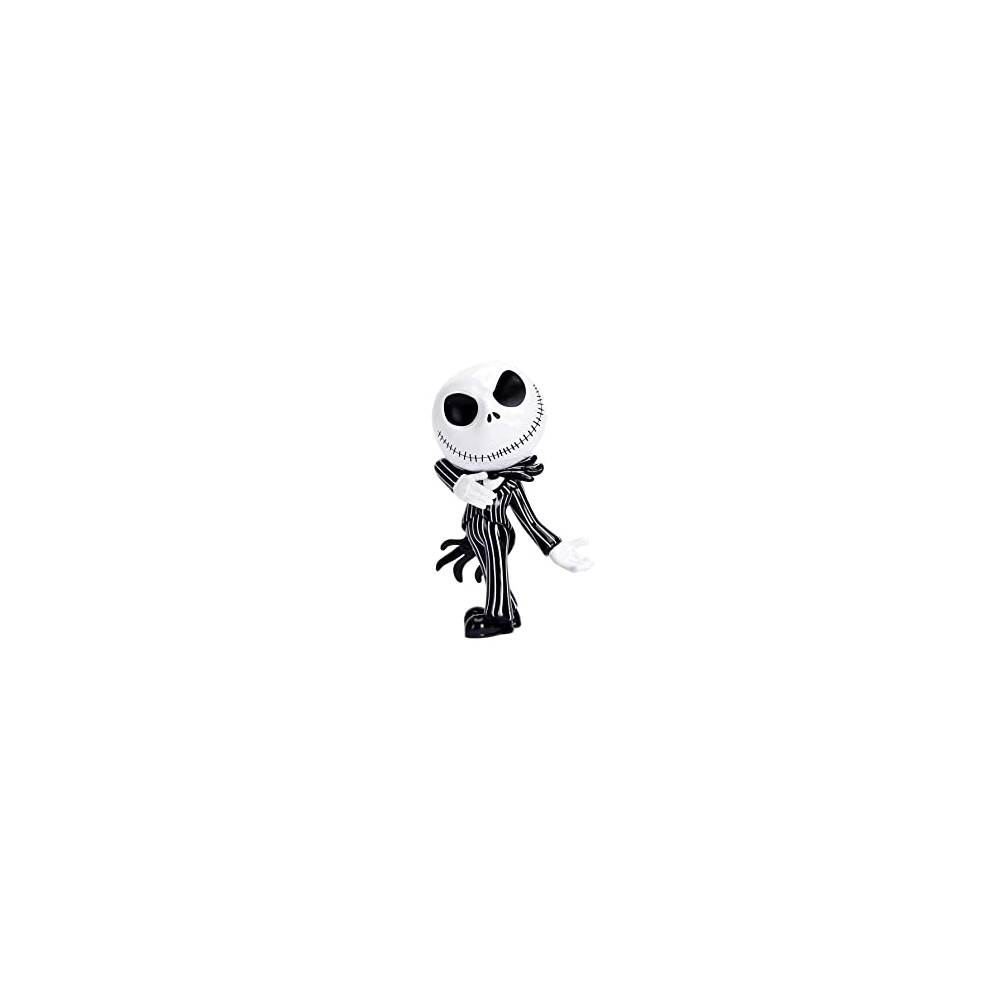 New Jada - Official Disney Licensed Jack Skellington 10Cm Metal Figure Glow In The (253071004) Dark