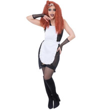 Rocky Horror Show Magenta Costume Dress size MEDIUM