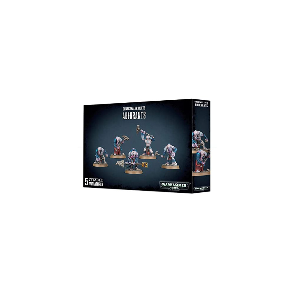 Games Workshop - Warhammer 40,000 - Genestealer Cults Aberrants - Tabletop Miniatures Wargame