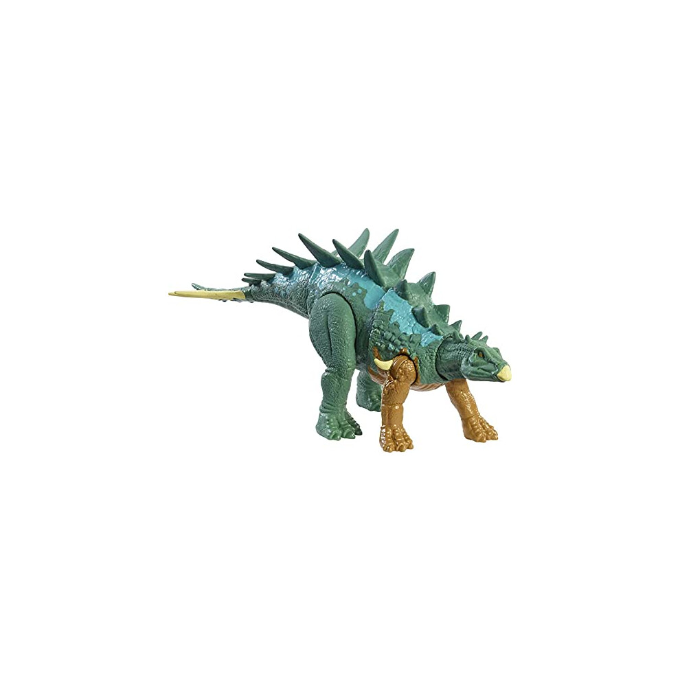 HBY69 Fierce Force Chialingosaurus Dinosaur Action Figure Movable Joints, Kids Gift Ages 3 Years & Older , Multicolor, 12.0 cm*5.0 cm*20.0 cm