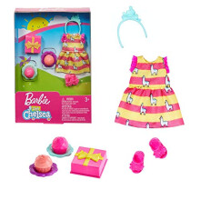 Barbie-syntymäpäivätarvikkeet | joukkueelle Chelsea Mattel FXN69