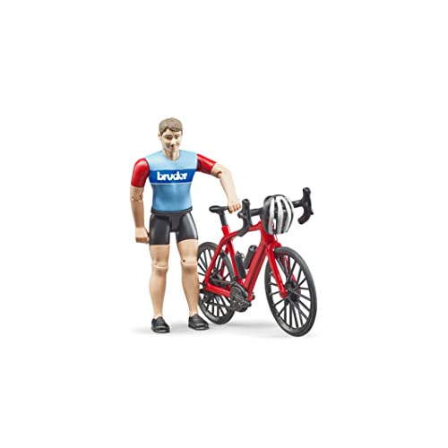 Bruder Bruder 63110 bworld Road Bike with Figure 1