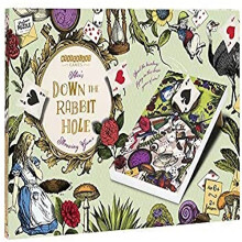 Professor PUZZLE Down The Rabbit Hole - Alice in Wonderland Bean Bag Toss Game