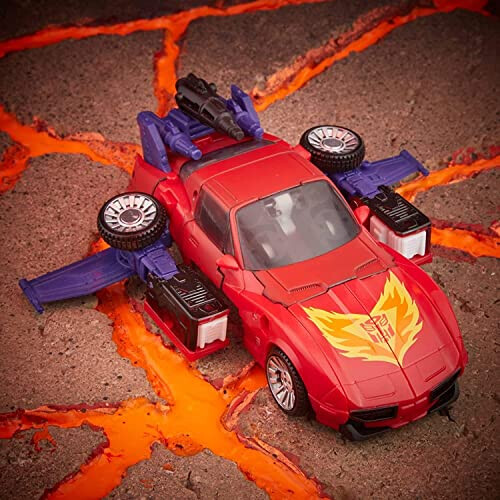 Transformers War for Cybertron Trilogy: Kingdom Deluxe Class Autobot Road Rage 2