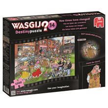 17407 Wasgij Destiny How Times Have Changed Jigsaw Puzzle, Multicoloured
