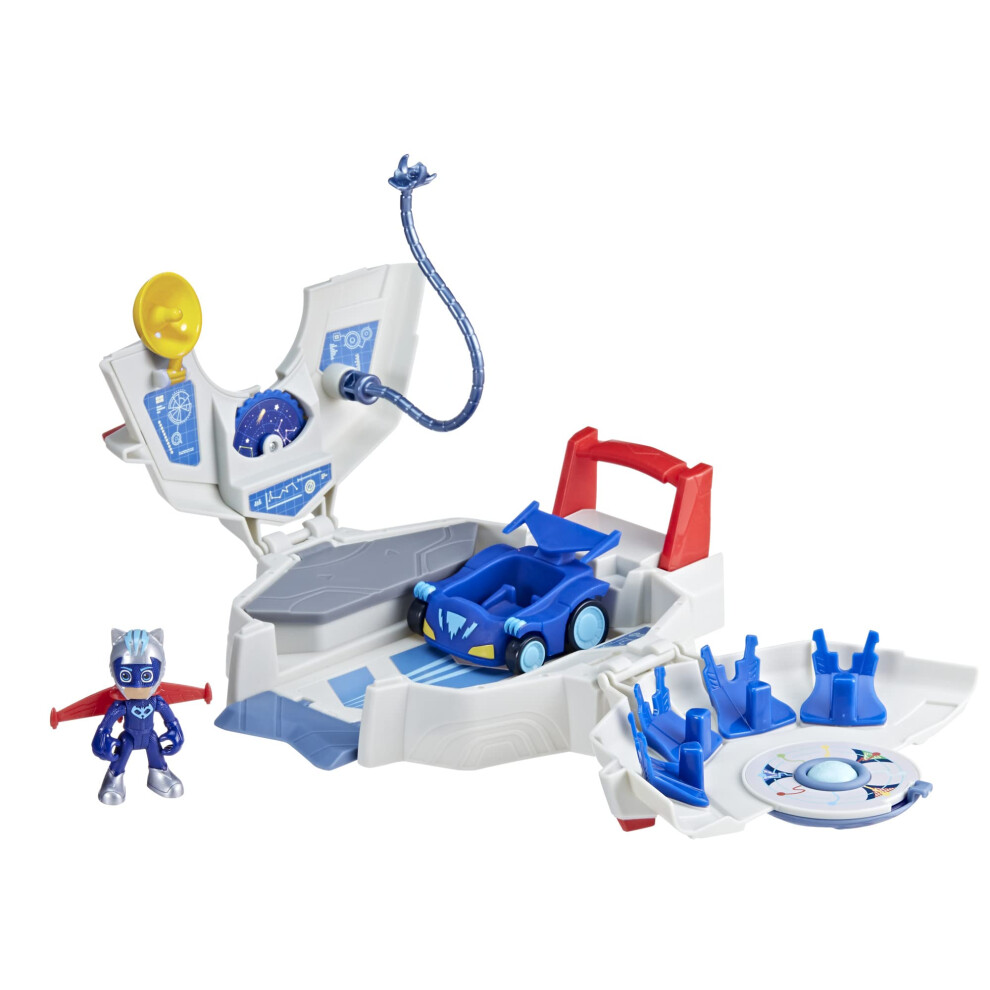 Power Heroes PJ Power Q Playset with Car and Figure, Toys for Boys and Girls