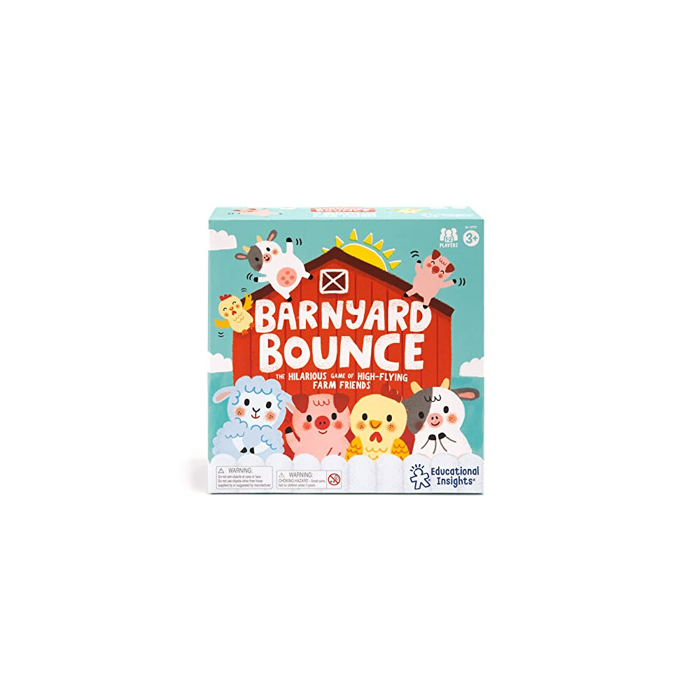 Barnyard Bounce Game, Preschool Memory & Matching Game, Boys & Girls Ages 3+