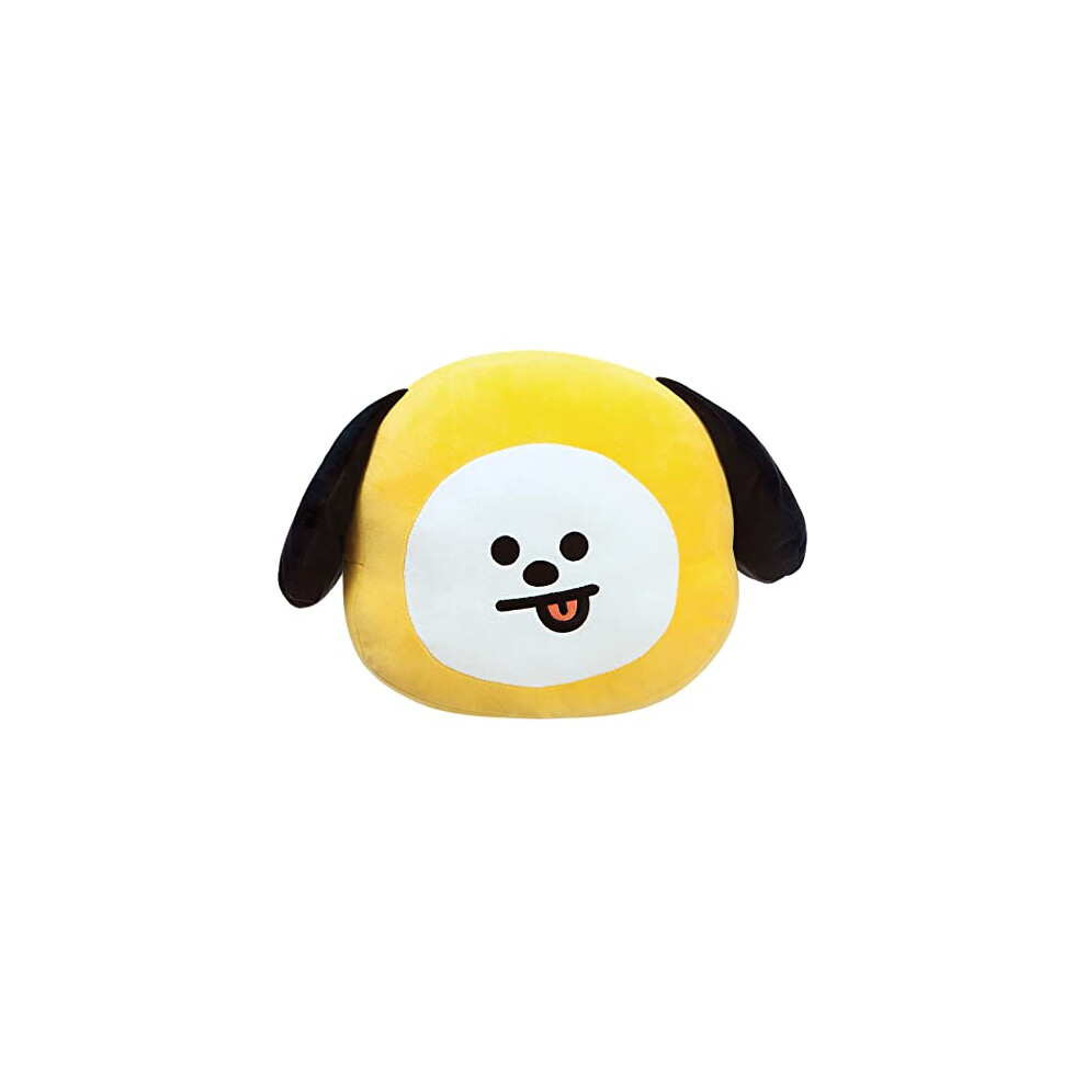 Aurora World Aurora, 61465, Bt21 Official Merchandise, Chimmy Plush Cushion, Yellow