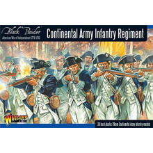 Black Powder - American War of Independence - Continental Infantry (28mm) (WGR-AWI-04) - Tabletop Miniatures Wargame