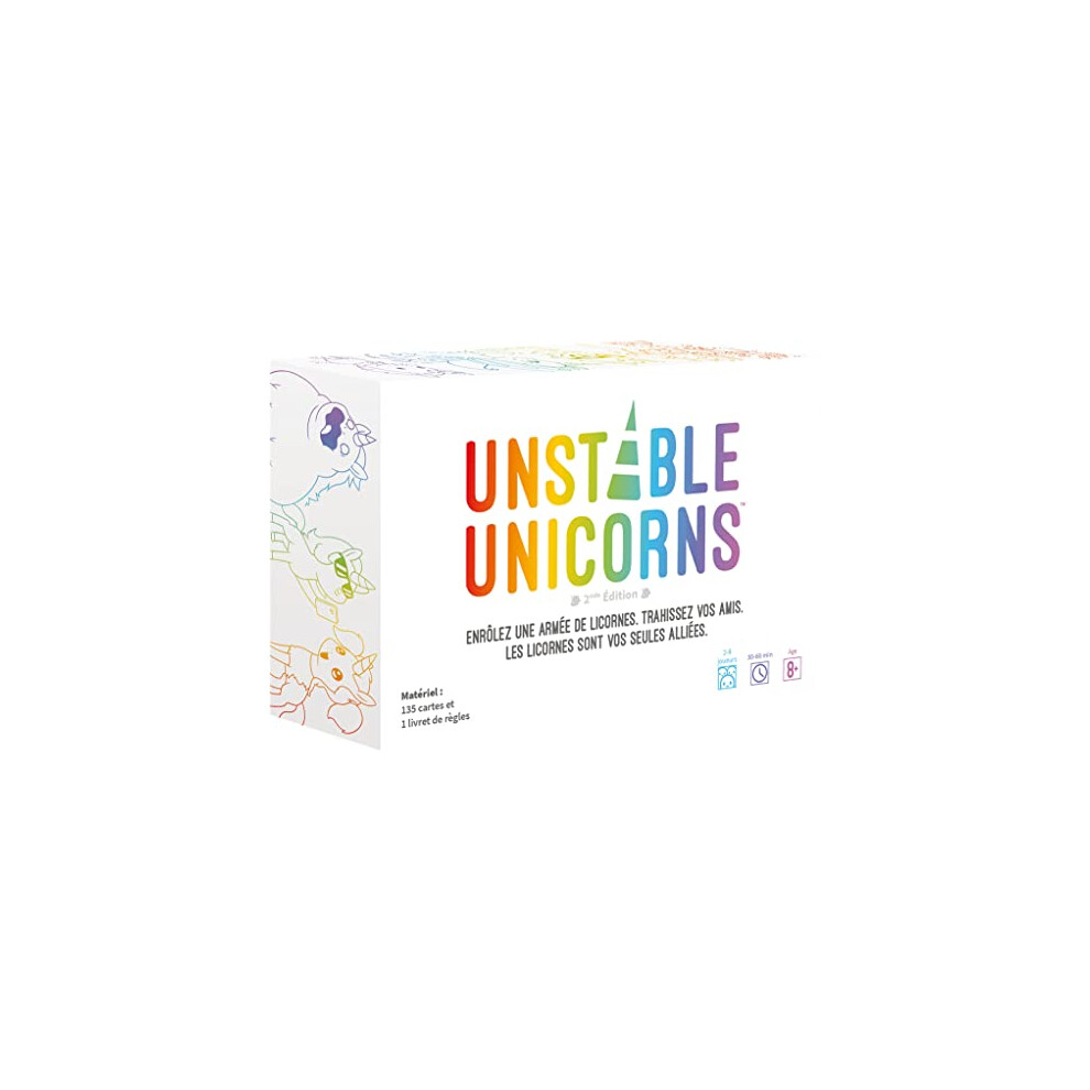 New Asmodee Noname Jeu - Unstable Unicorns